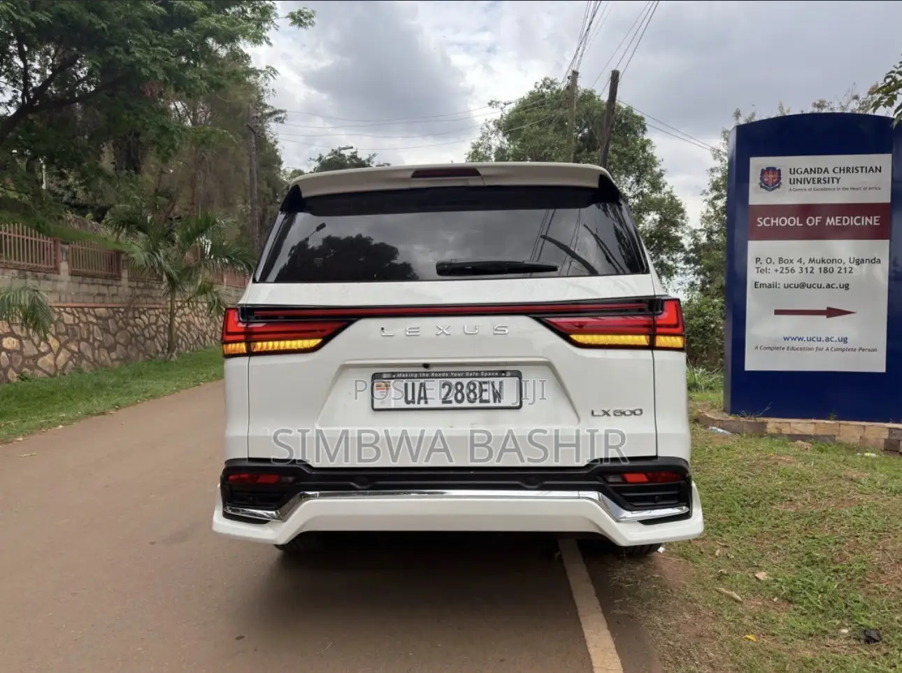 Lexus LX 500d 2026 White