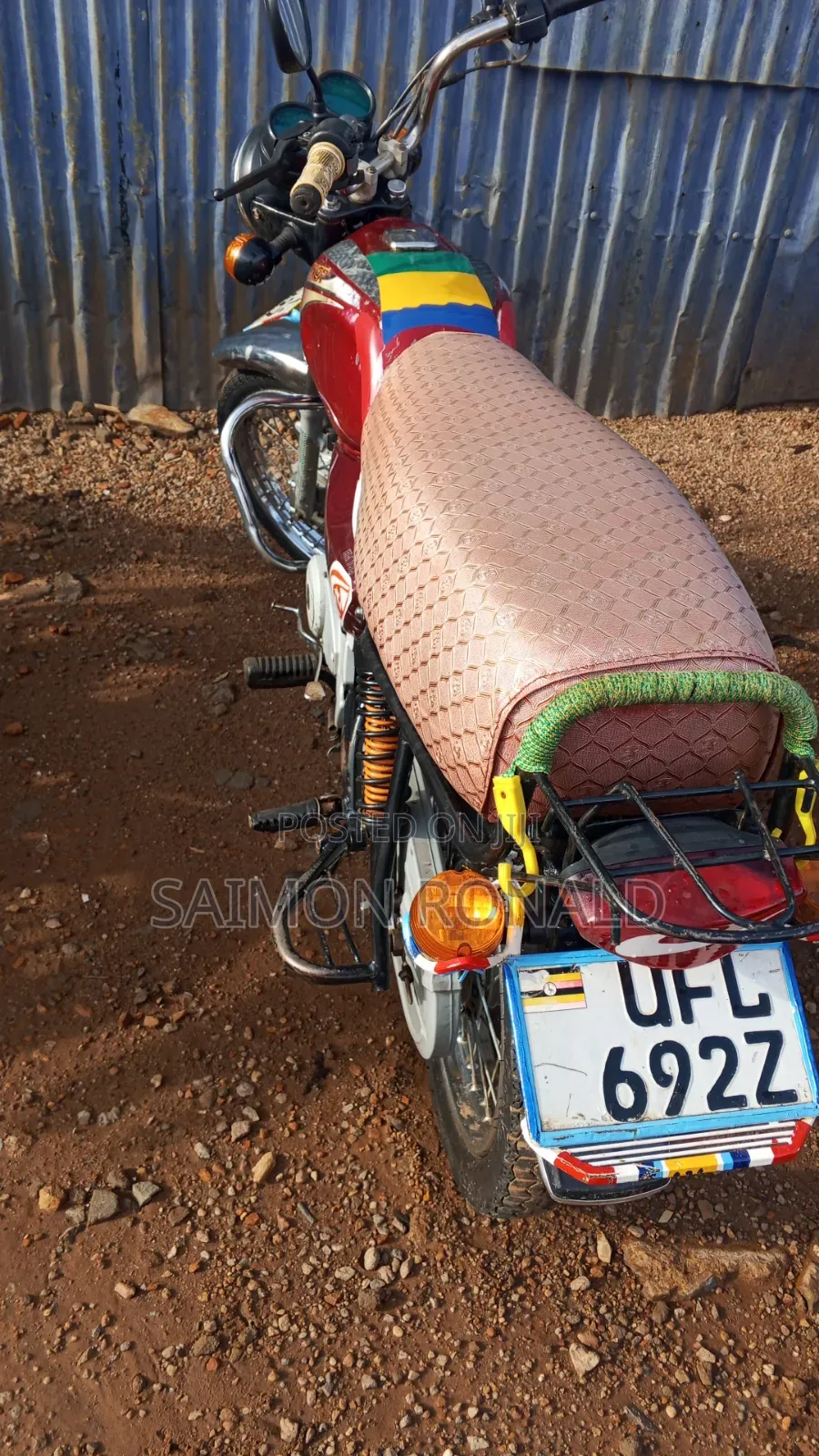 Bajaj Boxer 100 2018 Red
