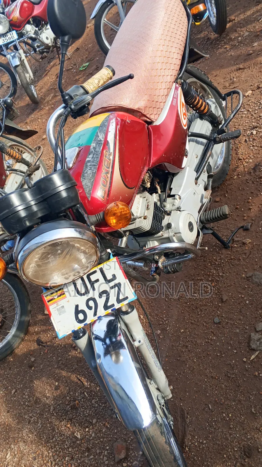 Bajaj Boxer 100 2018 Red