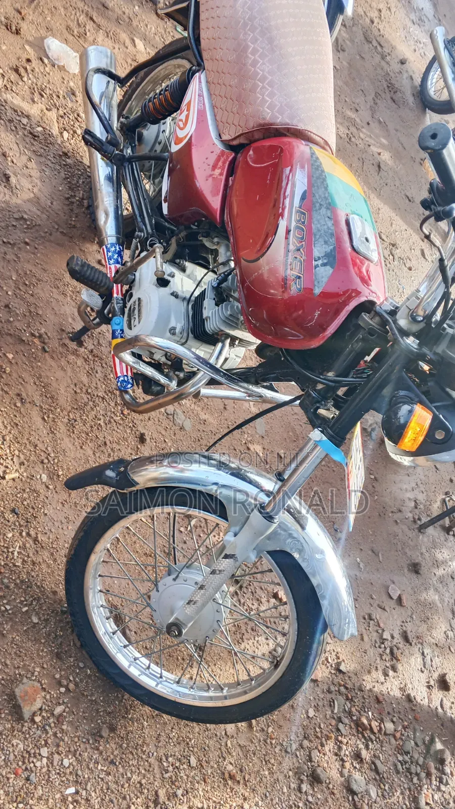 Bajaj Boxer 100 2018 Red