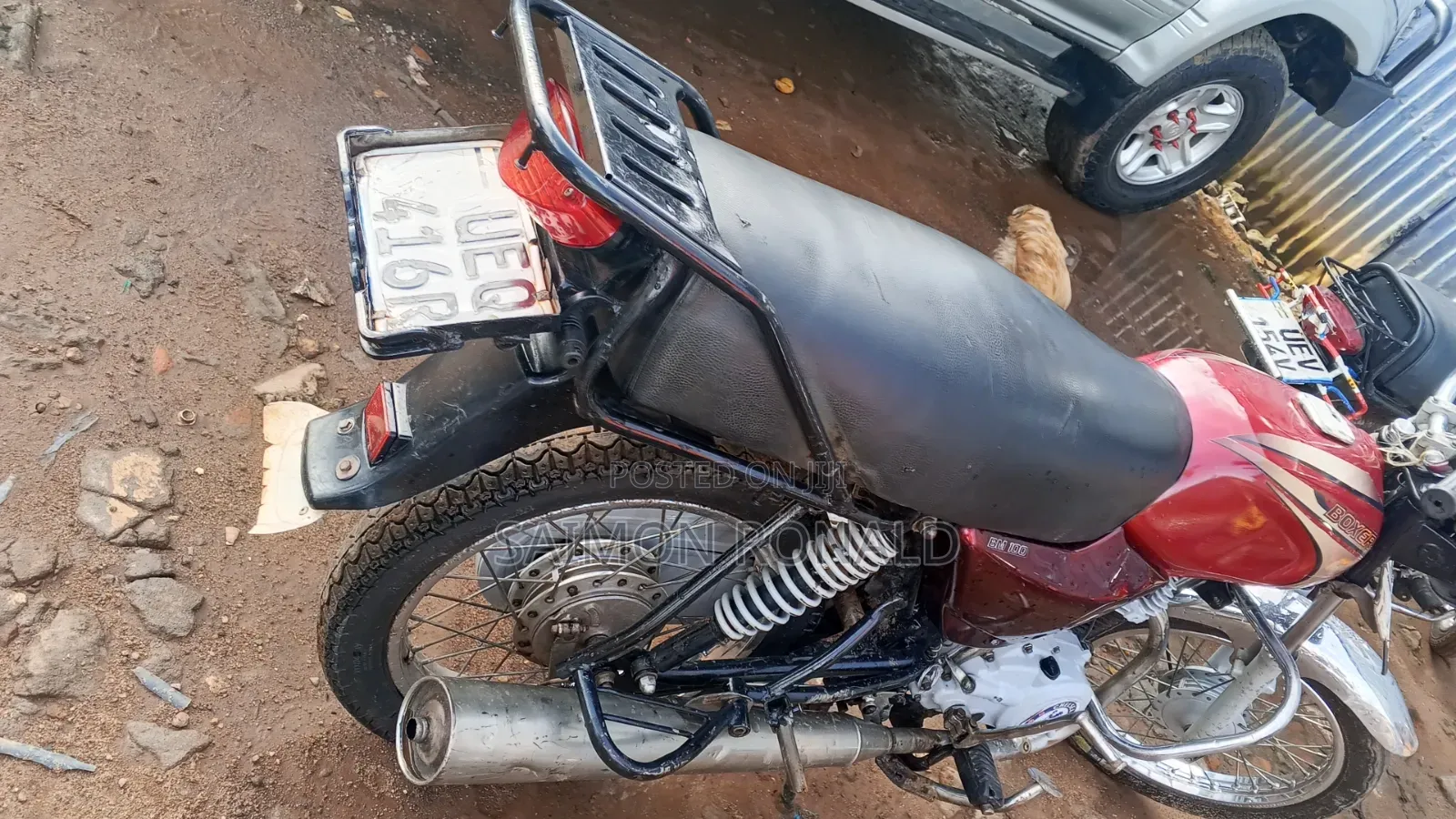 Bajaj Boxer 100 2016 Red