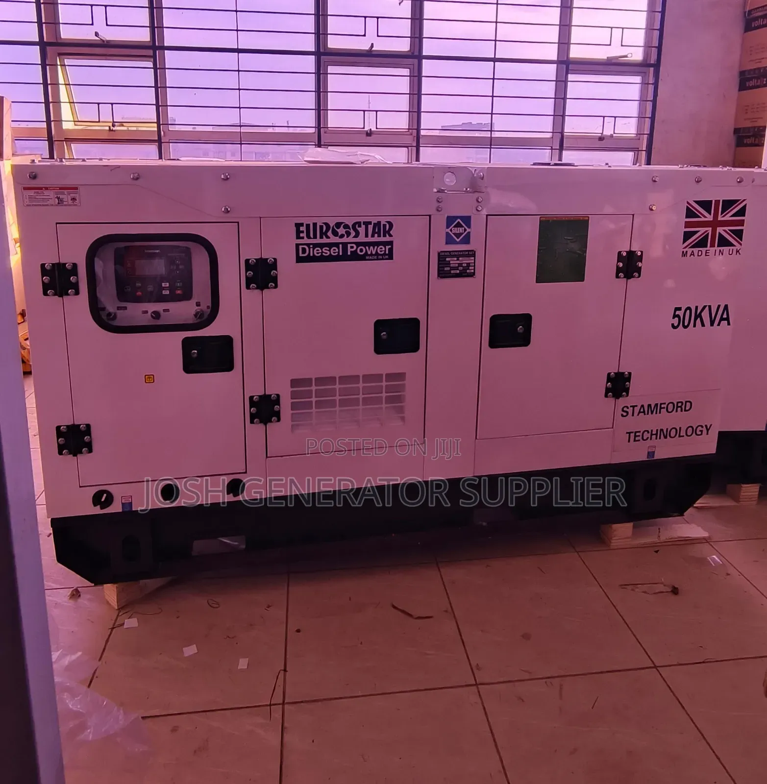 50kva Eurostar Silent Diesel Generator