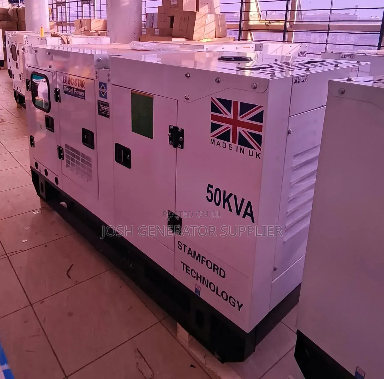 50kva Eurostar Silent Diesel Generator