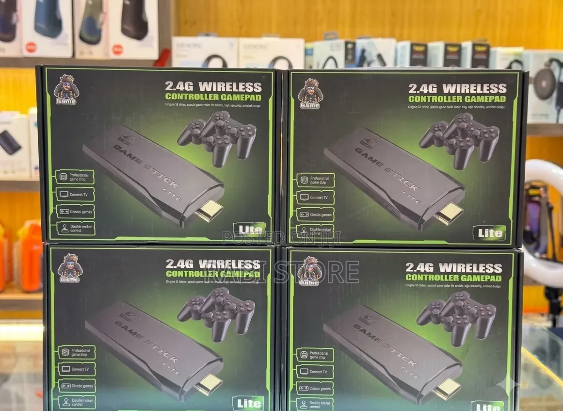 Game TV Stick Lite With 2 Pads With Over 20,000 Retro Games