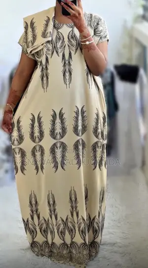 Stylish Ladies Kaftan Dera Dress With Scarf