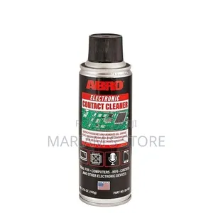 An Abro Electronic Contact Cleaner