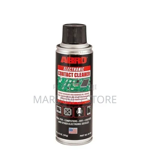 An Abro Electronic Contact Cleaner