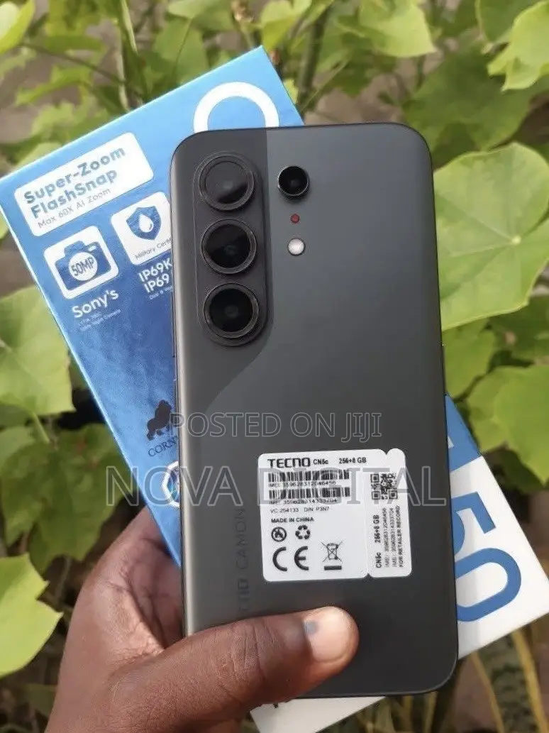 New Tecno Camon 50 Pro 256 GB Gray