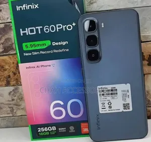 New Infinix Hot 60 Pro+ 256 GB Black