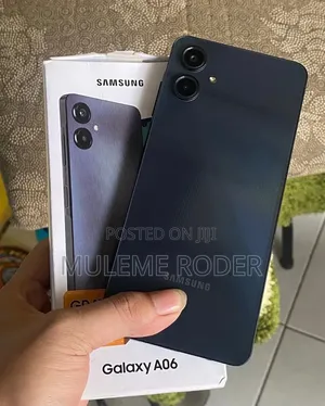 New Samsung Galaxy A06 128 GB Black