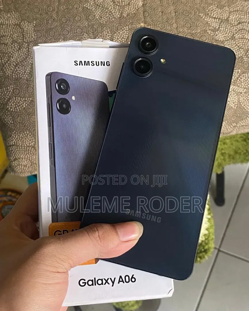 New Samsung Galaxy A06 128 GB Black