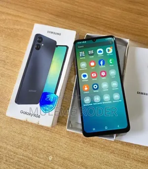 New Samsung Galaxy A06 128 GB Black