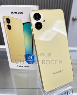 New Samsung Galaxy A06 128 GB Gold