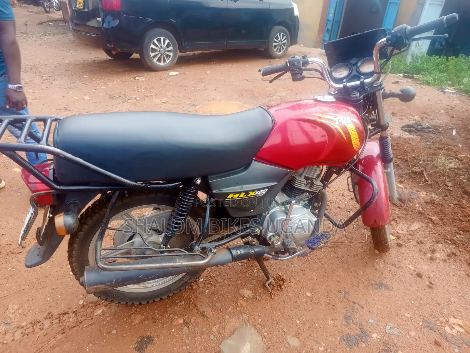 TVS XL 100 2025 Red