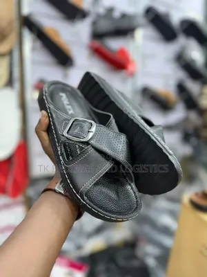 Buck Leather Sandals