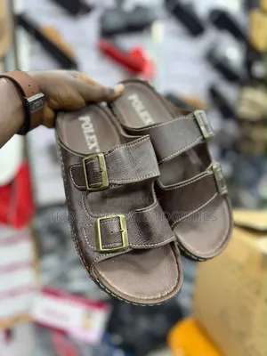Buck Leather Sandals