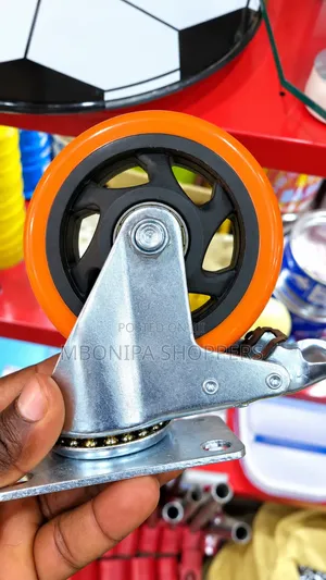 Carbon Steel Swivel Caster Wheel of 4 Pieces of 4" Inch Trolley Wheel