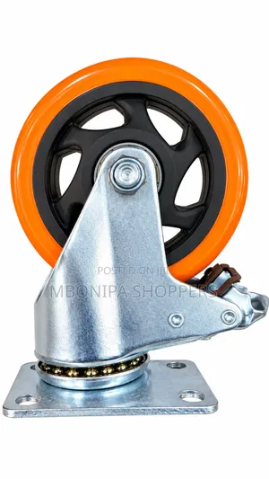 Carbon Steel Swivel Caster Wheel of 4 Pieces of 4" Inch Trolley Wheel