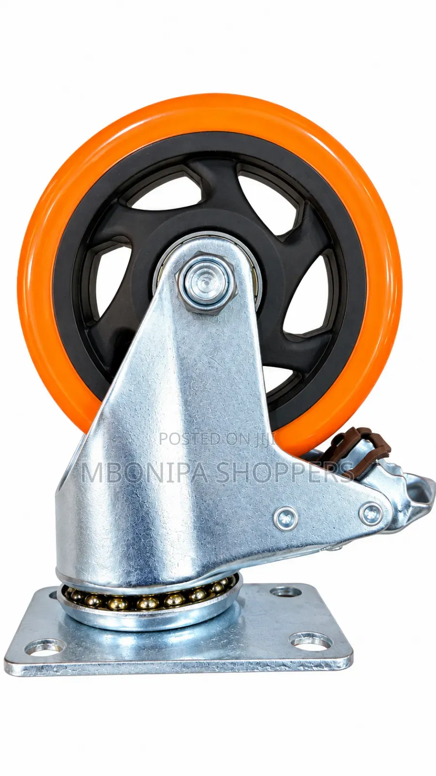 Carbon Steel Swivel Caster Wheel of 4 Pieces of 4" Inch Trolley Wheel