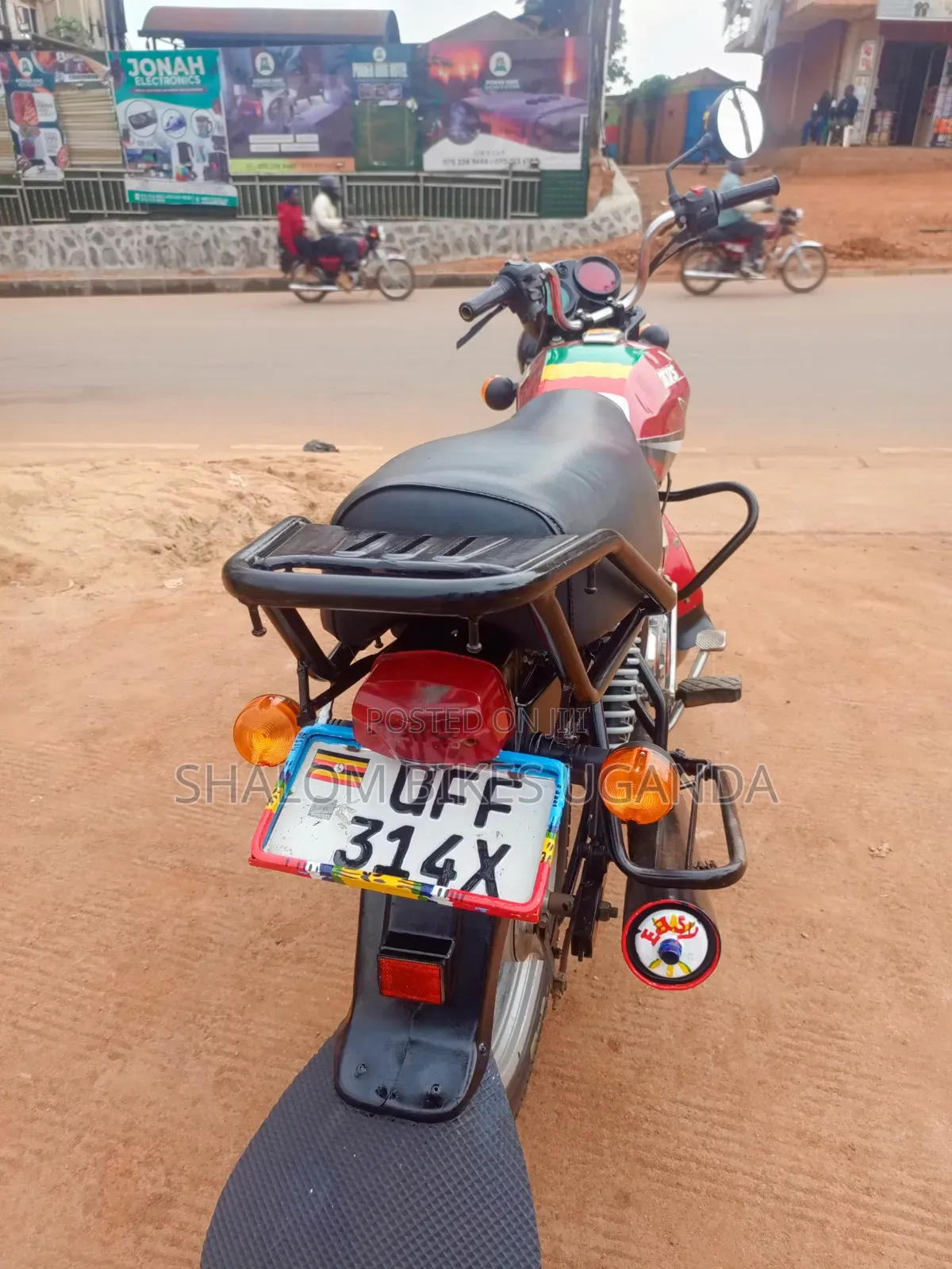 TVS HLX 125 2023 Red