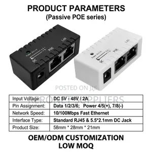 48v Gigabit Passive Poe