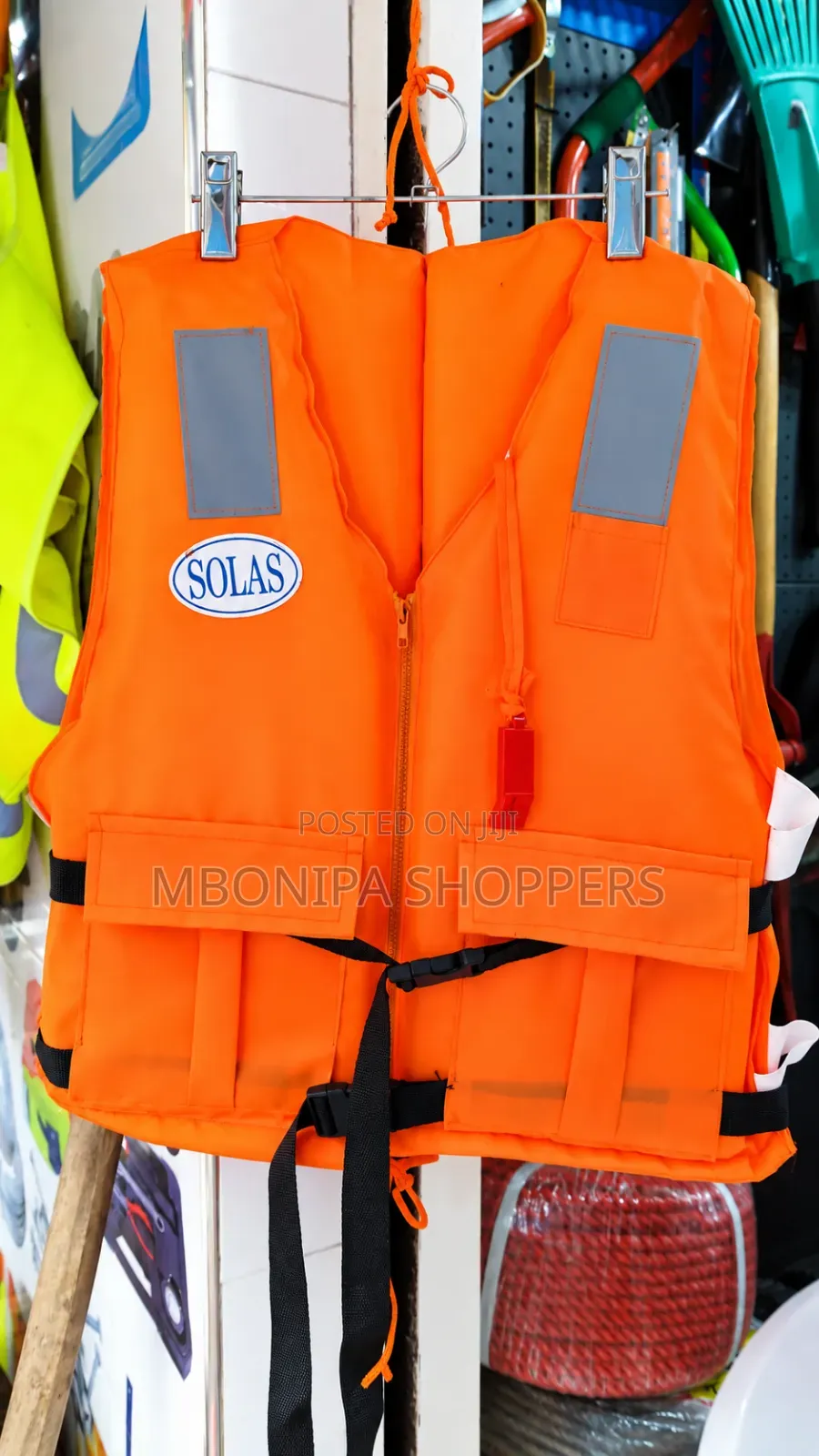 Orange Approved Life Jacket Reflective Strips for High Visibility