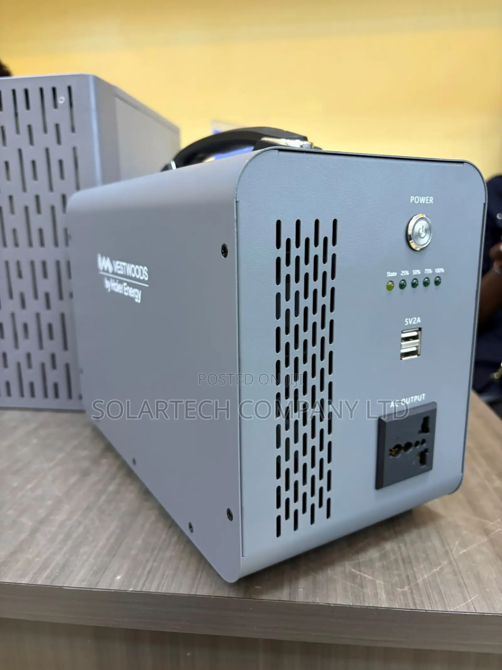 Vestwoods 1kWh Solar Generator 500W AC Output 1000W Peak