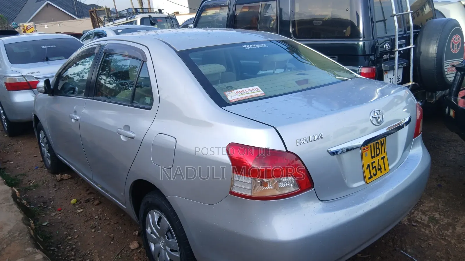Toyota Belta 2008 Silver