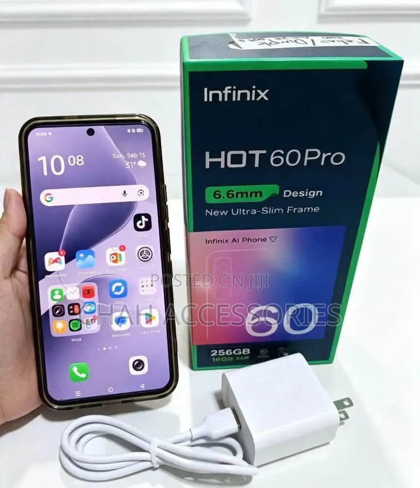 New Infinix Hot 60 Pro 128 GB Black