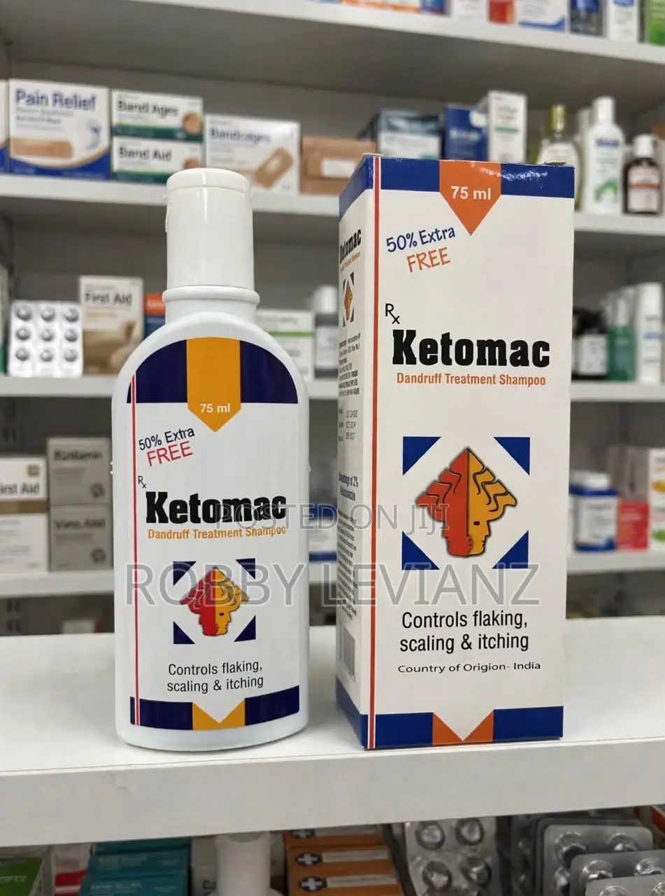 Ketomac Shampoo ( Get Free From Dandruffs)