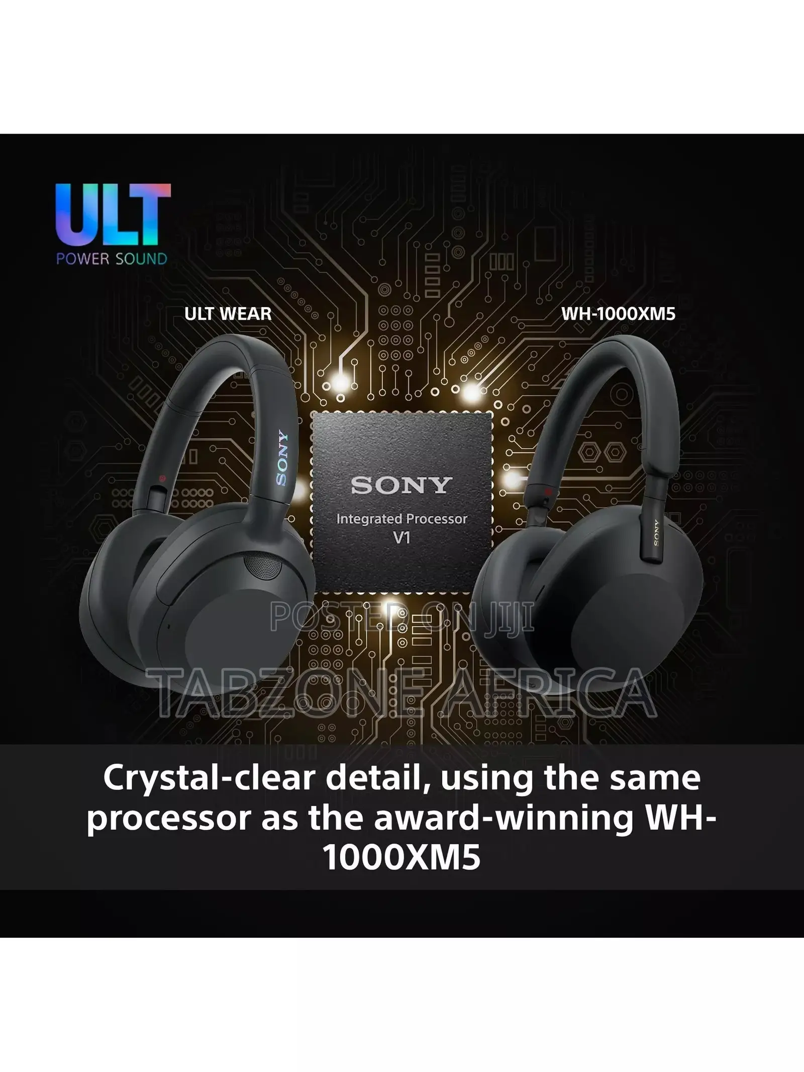 Sony ULT WEAR Wireless Noise Canceling Headphones - WHULT900N/B SEALED