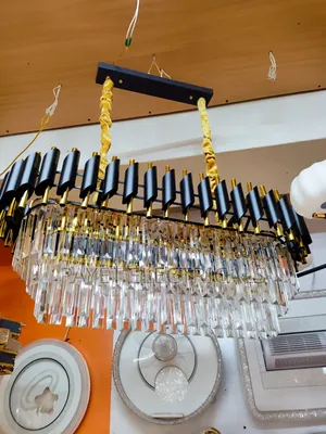 Unique Chandelier Light With Crystals
