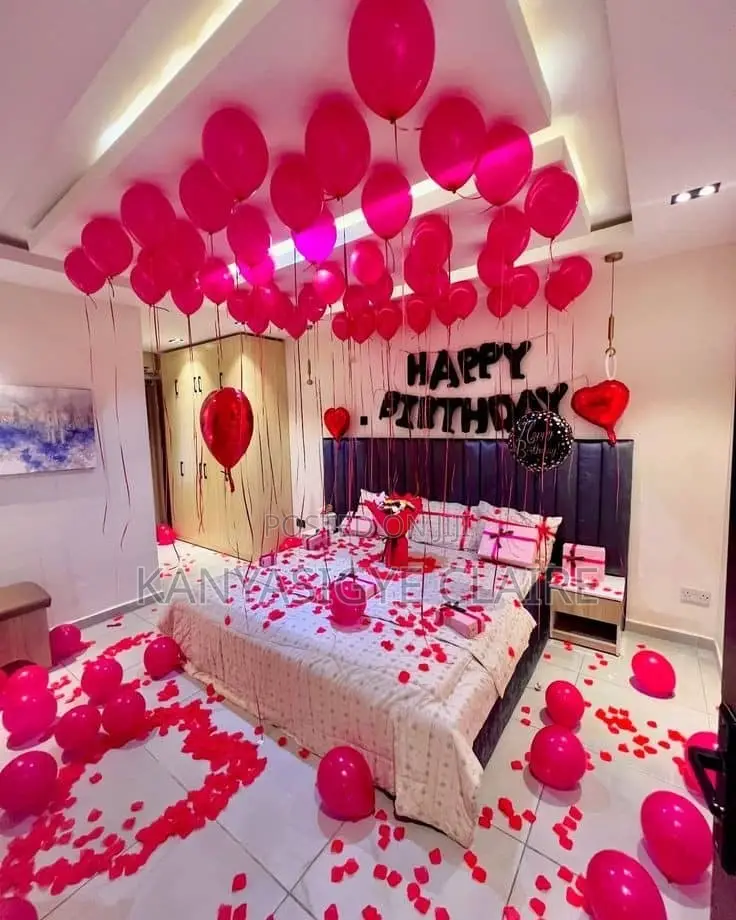 Bedroom Decor for Birthday
