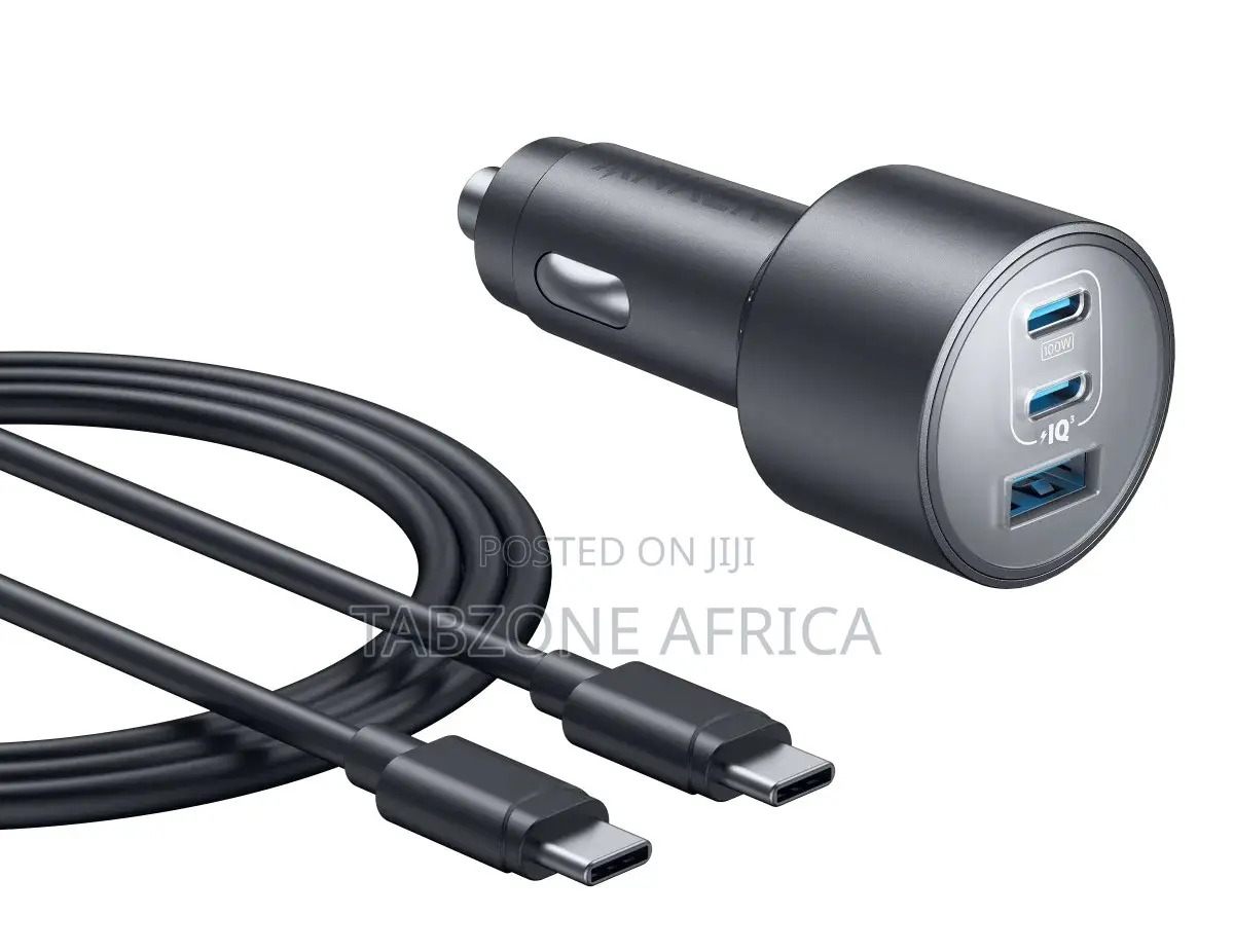 Anker Nano Car Charger 167.5W, 3 Ports