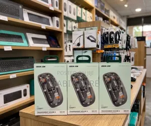 Transparent Wireless Mouse 2 With 5 Keys, Connects to Up to 3 Devices