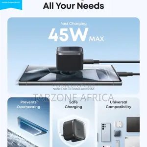 Anker Nano Charger 45W Fast Charger With USB-C Cable – Foldable Plug