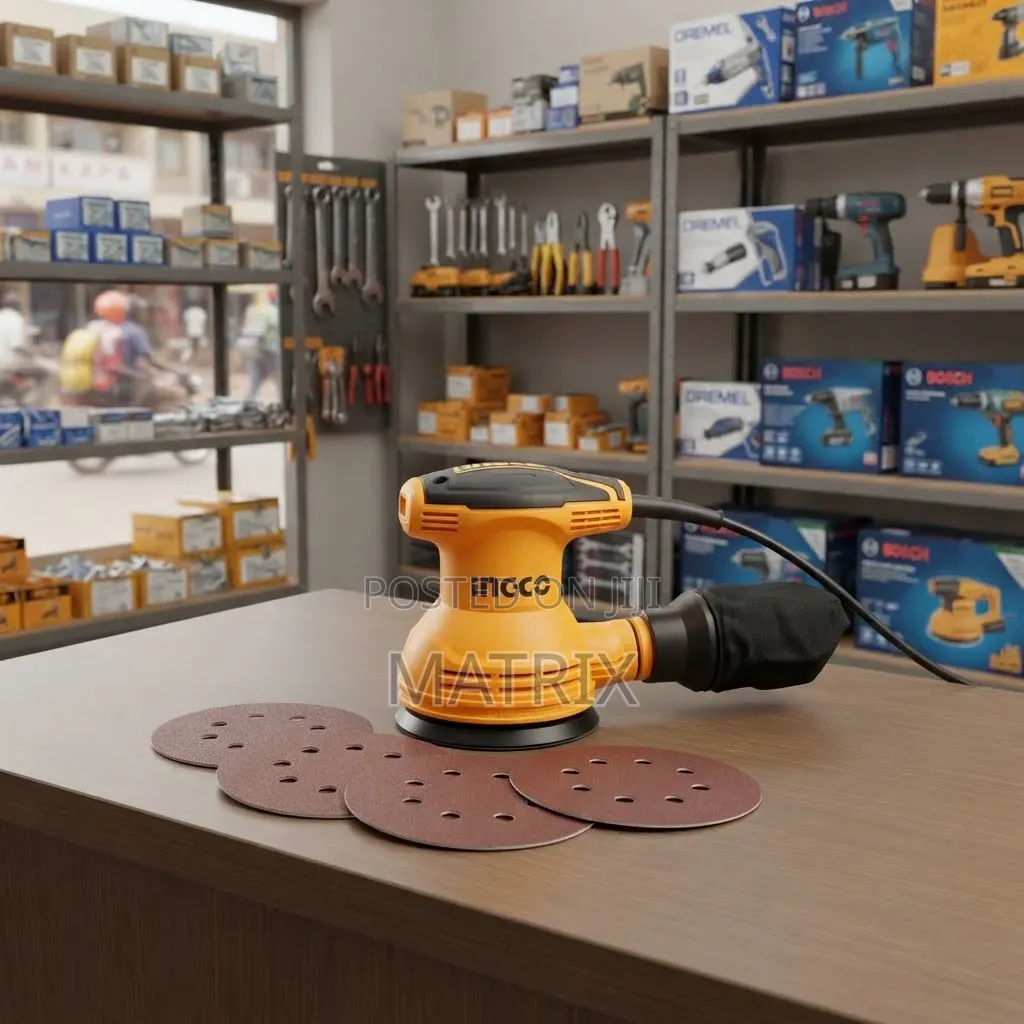 INGCO Rotary Sander:220-240v~50/60Hz 320W