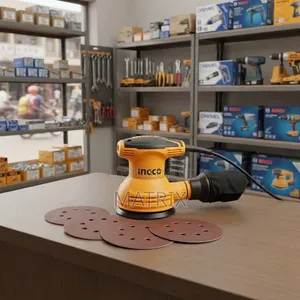 INGCO Rotary Sander:220-240v~50/60Hz 320W