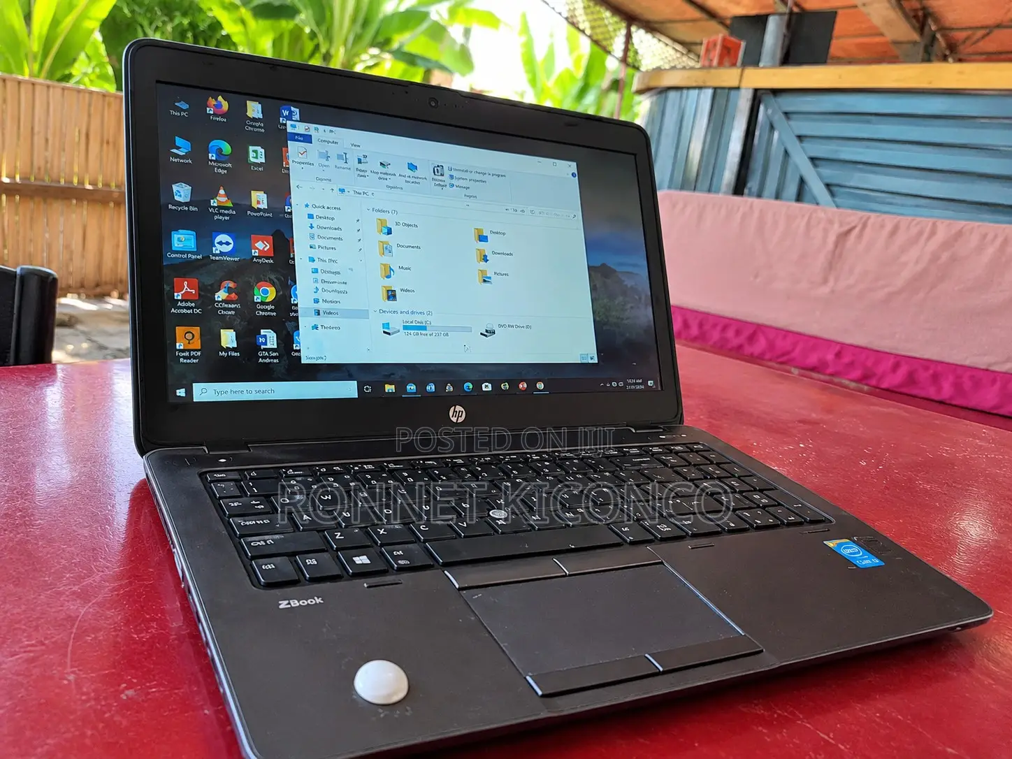 Laptop HP ZBook 14 G2 8GB Intel Core i7 SSD 5T