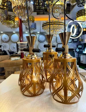 3in1 Goldish Pendant Lamp