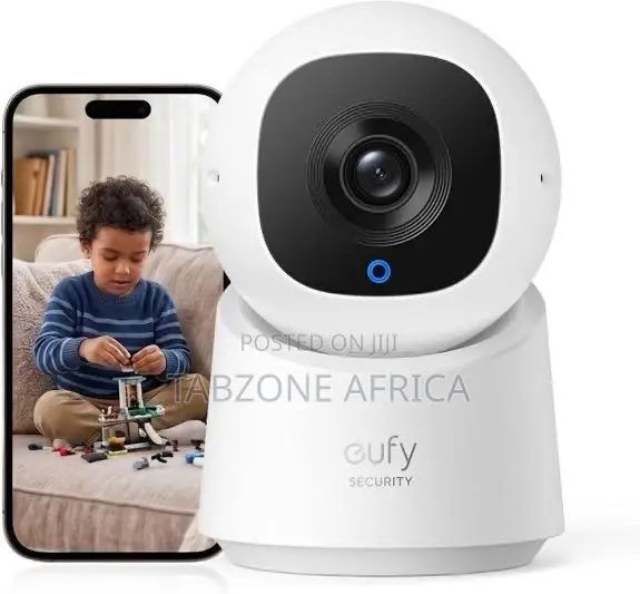 Eufy Security Indoor Cam C210, 1080p, Camera for Home, 360° Pan Tilt