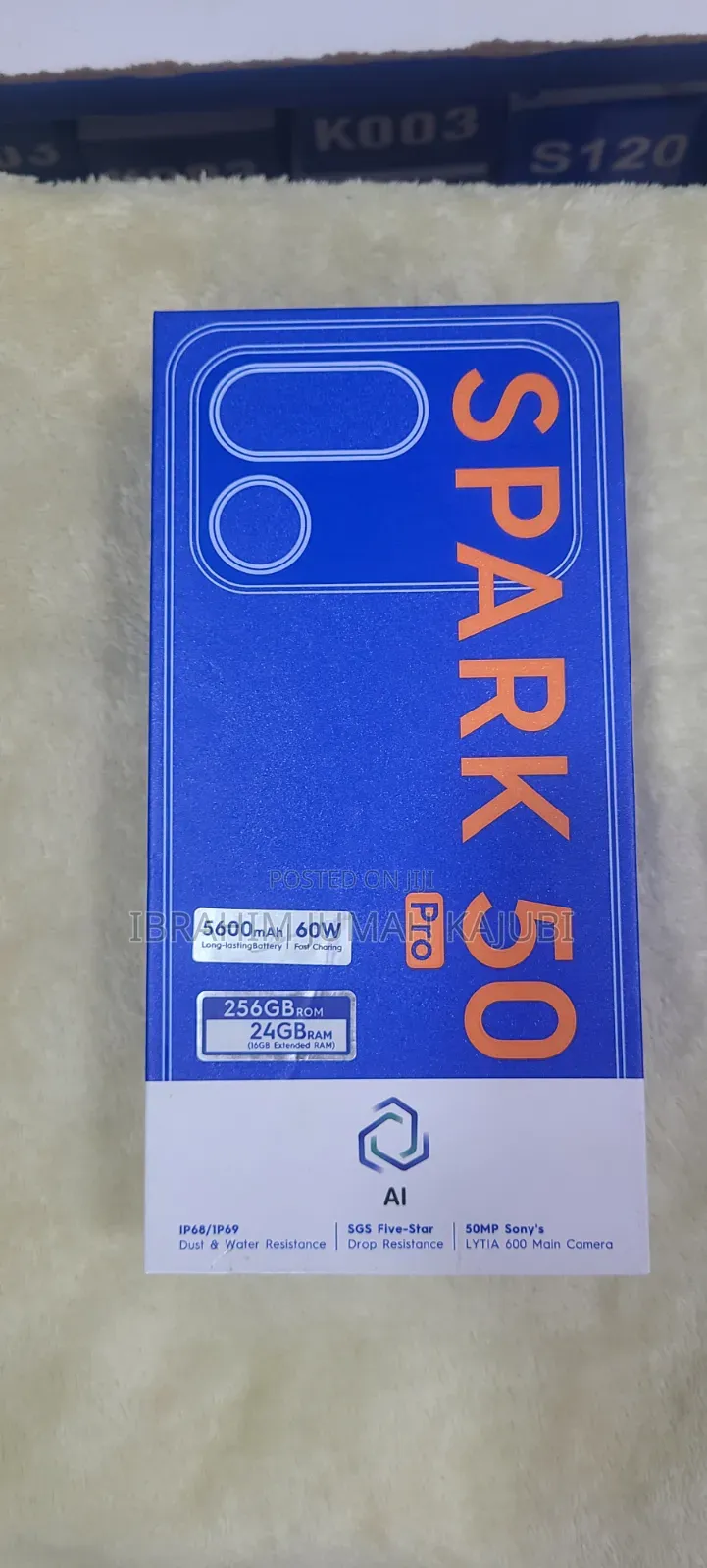 New Tecno Spark 50 Pro 256 GB Bronze