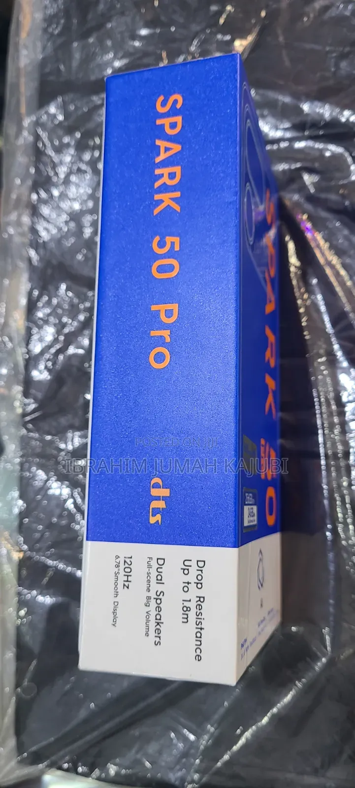 New Tecno Spark 50 Pro 256 GB Gold