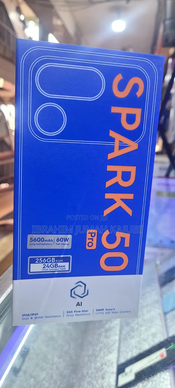New Tecno Spark 50 Pro 256 GB Green