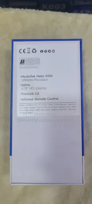 New Tecno Spark 50 Pro 256 GB Orange