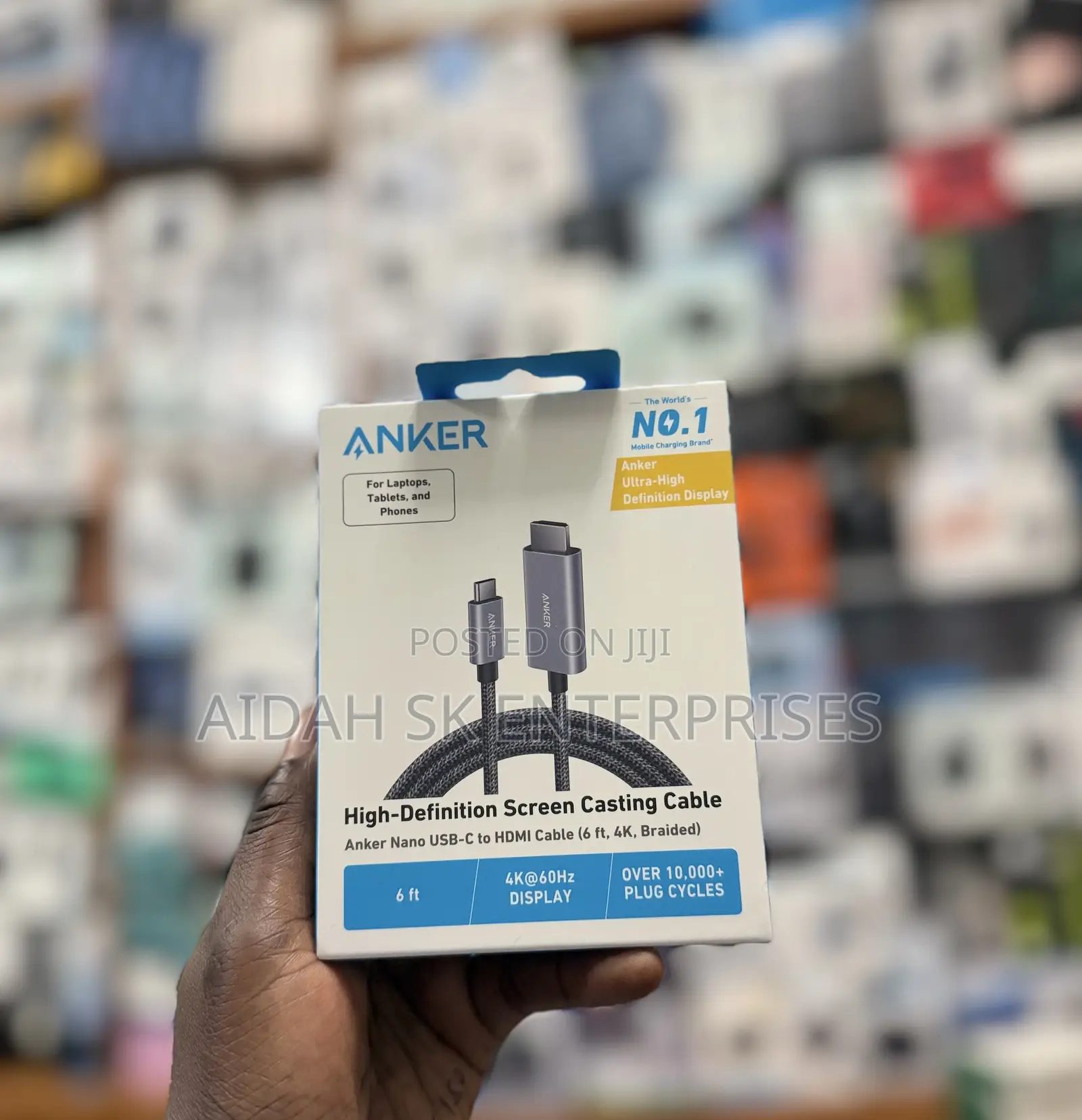 Anker Nano USB-C to HDMI Cable 6ft Nylon Braided