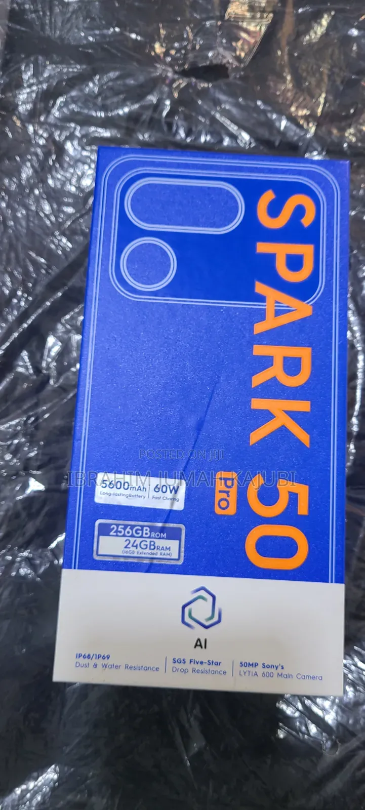 New Tecno Spark 50 Pro 256 GB White