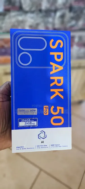 New Tecno Spark 50 Pro 256 GB Pink