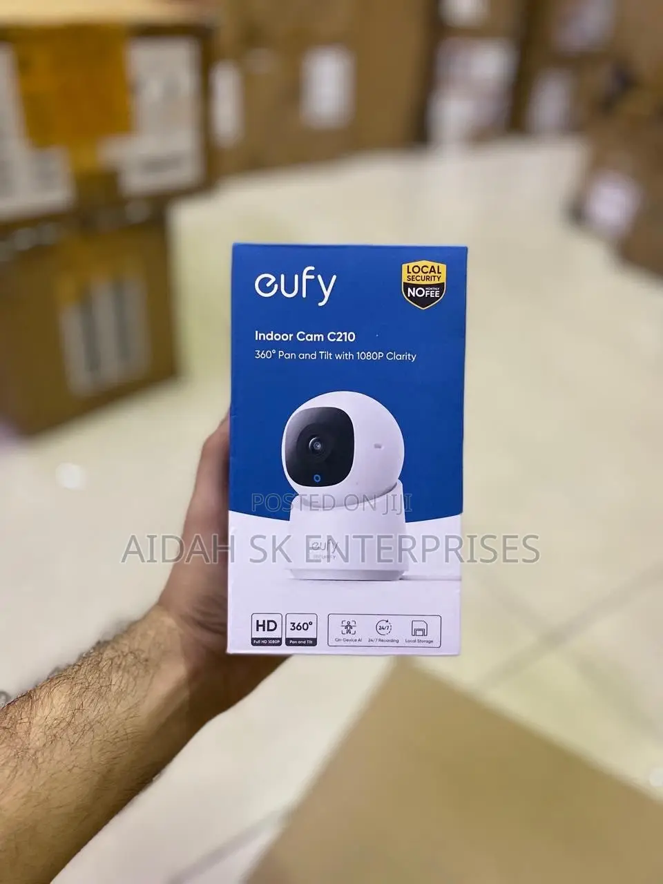 Eufy Indoor Cam C210 Is a Plug-in Smart Home Security Camera