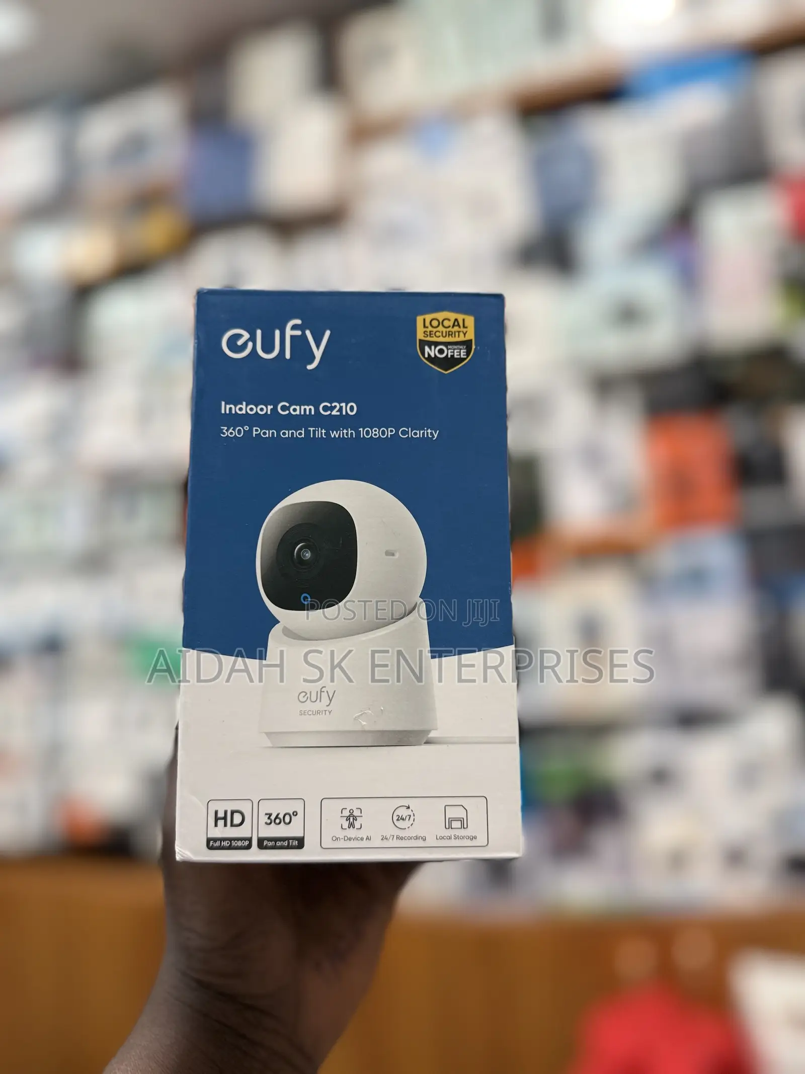 Eufy Indoor Cam C210 Is a Plug-in Smart Home Security Camera